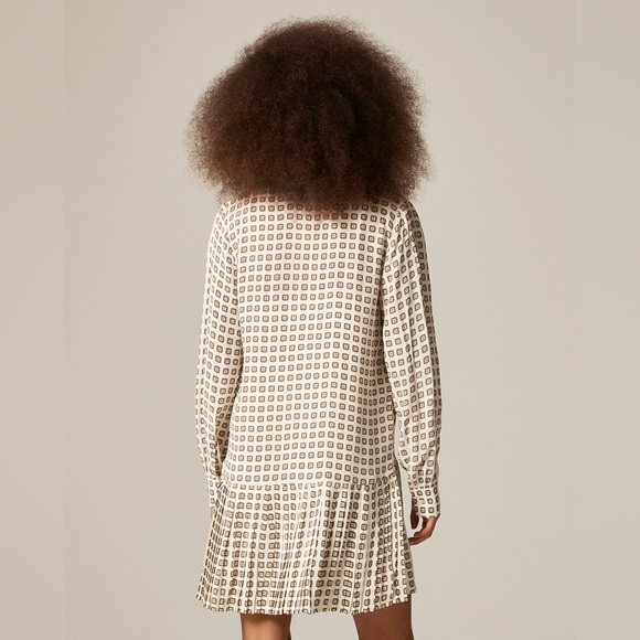 New Amelia shirt-dress in foulard print - Picture 4 of 6